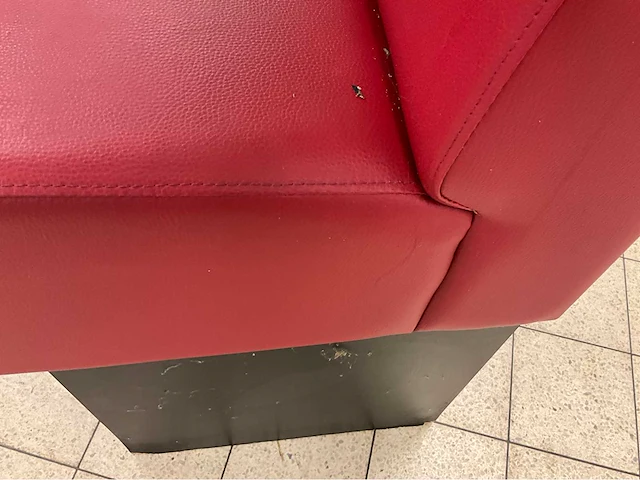 Kunstlederen restaurantbank - afbeelding 6 van  6
