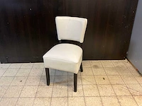 Kunstlederen restaurantstoel (2x) - afbeelding 1 van  5