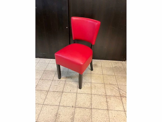 Kunstlederen restaurantstoel (6x) - afbeelding 2 van  6