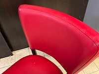 Kunstlederen restaurantstoel (6x) - afbeelding 5 van  6