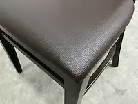 Kunstlederen restaurantstoelen (20x) - afbeelding 4 van  6