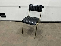 Kunstlederen restaurantstoelen (6x) - afbeelding 1 van  7