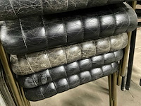 Kunstlederen restaurantstoelen (6x) - afbeelding 6 van  7