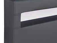 Kunstleren bed paris 140x200cm - afbeelding 5 van  10