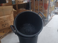 Kunstof bloempot hoog 34 cm doorsnee 41 cm aantal 1 stuks. - afbeelding 3 van  5