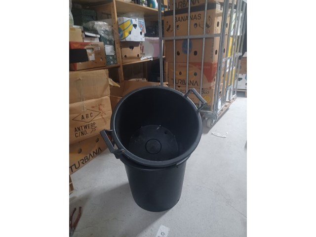 Kunstof bloempot hoog 34 cm doorsnee 41 cm aantal 1 stuks. - afbeelding 5 van  5