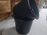 Kunstof bloempot hoog 34 cm doorsnee 41 cm aantal 1 stuks. - afbeelding 1 van  5