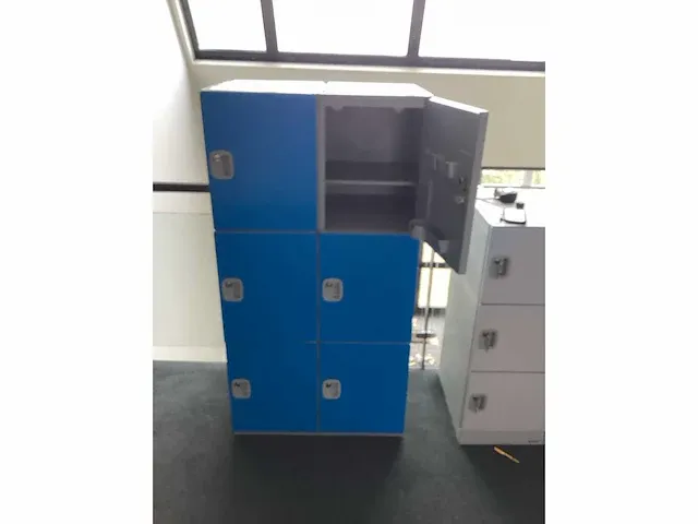 Kunstof garderobe kast - afbeelding 3 van  6