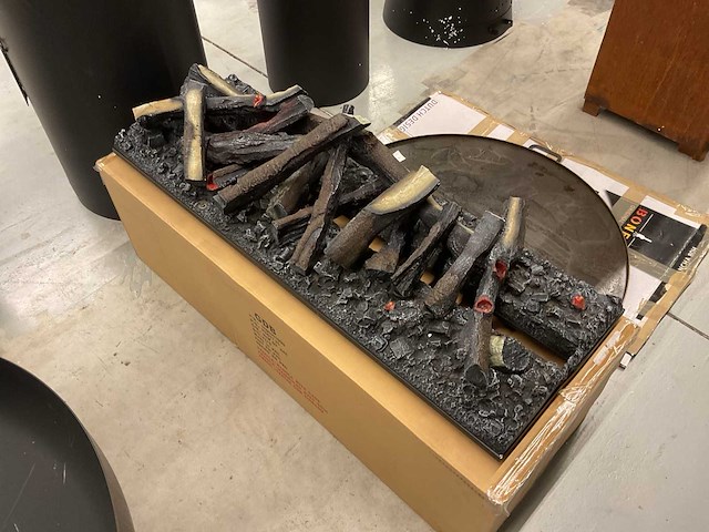 Kunstofblok voor sfeerhaard - afbeelding 1 van  3