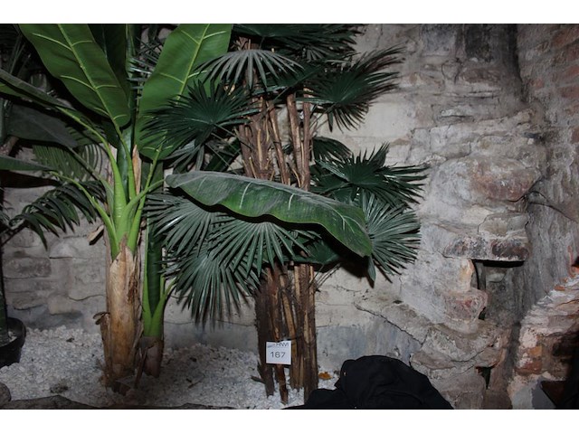 Kunstpalm hoogte 130 cm. - afbeelding 1 van  2