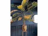 Kunstpalm in leeuwenpot - afbeelding 2 van  10