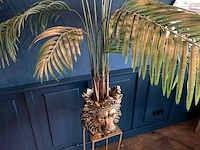 Kunstpalm in leeuwenpot - afbeelding 4 van  10