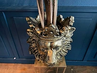 Kunstpalm in leeuwenpot - afbeelding 6 van  10