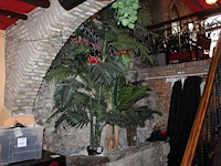 Kunstpalmboom in pot met hoogte 250 cm.