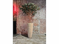 Kunstplant in designvaas - afbeelding 2 van  6