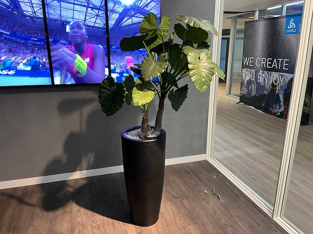 Kunstplant in pot 190cm - afbeelding 1 van  11