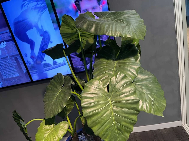 Kunstplant in pot 190cm - afbeelding 10 van  11