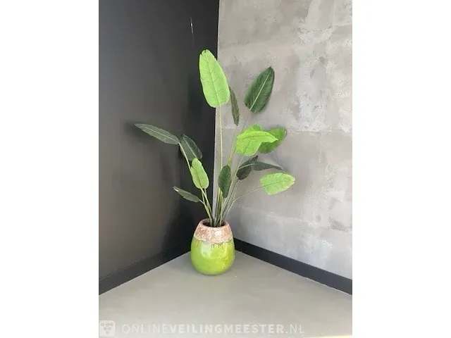 Kunstplant in pot - afbeelding 2 van  3