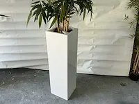 Kunstplant met pot (4x) - afbeelding 3 van  4