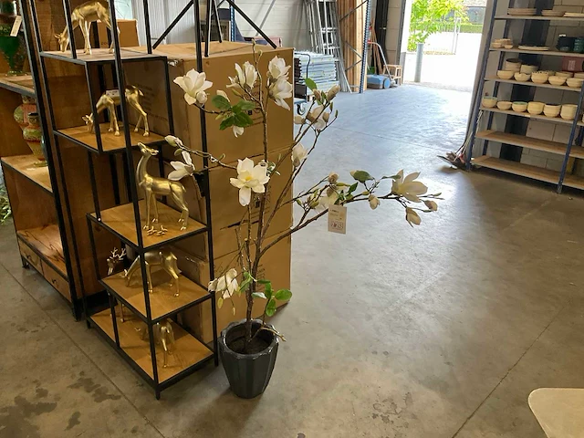 Kunstplant met pot - afbeelding 1 van  3