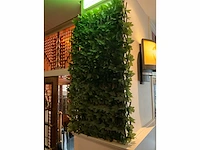 Kunstplant wanddecoratie (12x) - afbeelding 9 van  13