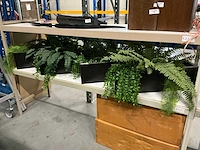 Kunstplanten met bakken (4x) - afbeelding 1 van  3