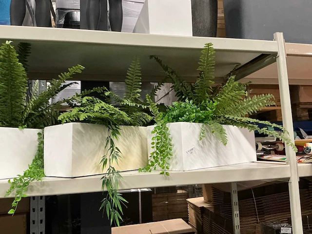Kunstplanten met bakken (4x) - afbeelding 3 van  3