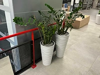 Kunstplanten met pot (2x) - afbeelding 1 van  4