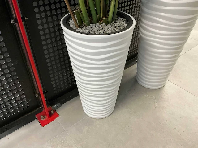 Kunstplanten met pot (2x) - afbeelding 2 van  4