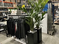 Kunstplanten met pot (2x) - afbeelding 1 van  3