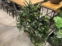 Kunstplanten met pot (3x) - afbeelding 3 van  3