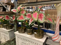 Kunstplanten met pot (3x) - afbeelding 1 van  3
