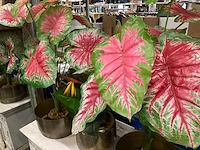 Kunstplanten met pot (3x) - afbeelding 3 van  3