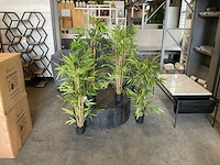 Kunstplanten met pot (4x) - afbeelding 1 van  2