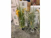 Kunstplanten met pot (5x) - afbeelding 2 van  3