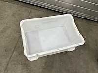 Kunststof bakken op trolley (6x) - afbeelding 5 van  6