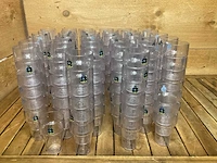 Kunststof bierglazen stapelbaar (195x) - afbeelding 1 van  2