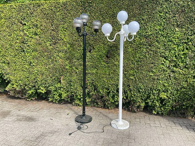 Kunststof demontable lantaarn (2x) - afbeelding 1 van  4