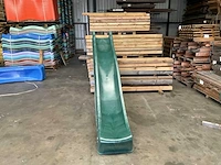 Kunststof glijbaan - groen - 290 cm - afbeelding 3 van  6