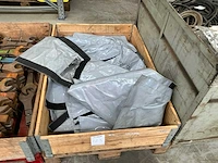 Kunststof hoes grijs (6x) - afbeelding 2 van  2