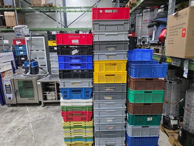 Kunststof krat (52x) - afbeelding 1 van  3