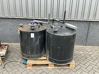 Kunststof opslagtank (2x) - afbeelding 2 van  6