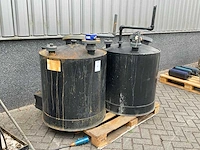 Kunststof opslagtank (2x) - afbeelding 3 van  6