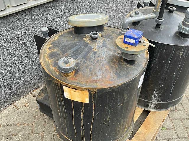 Kunststof opslagtank (2x) - afbeelding 5 van  6