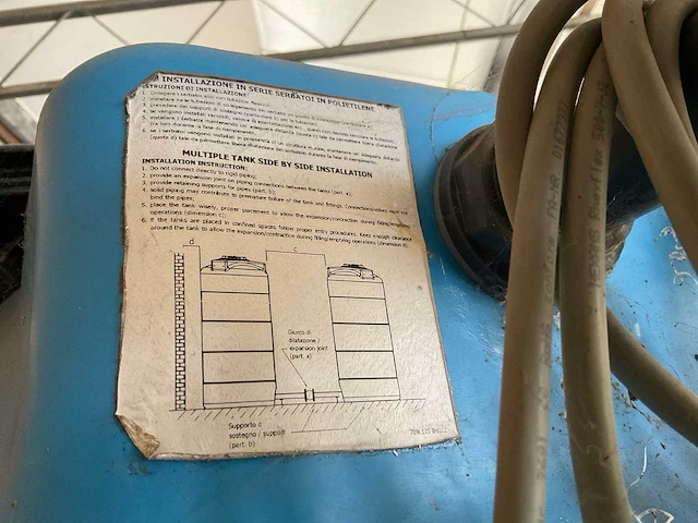 Kunststof opslagtank 5000 liter - afbeelding 10 van  13