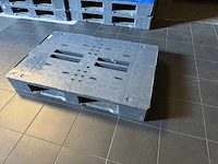 Kunststof pallet 80x120cm 4-weg (50x) - afbeelding 3 van  4