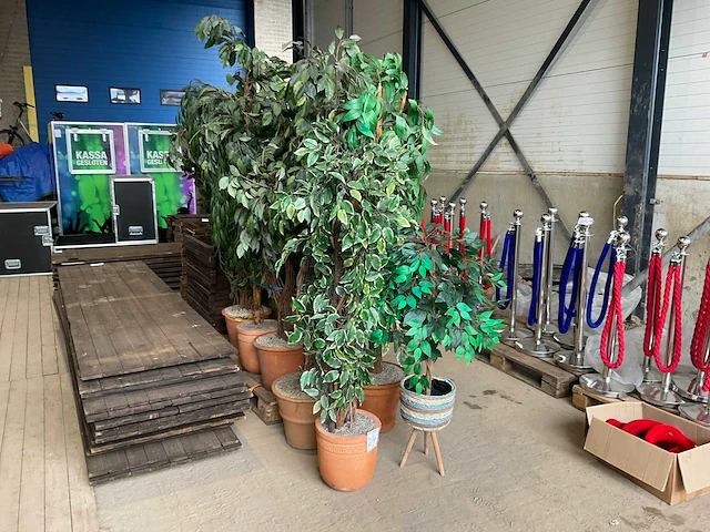 Kunststof plant in pot (10x) - afbeelding 2 van  4