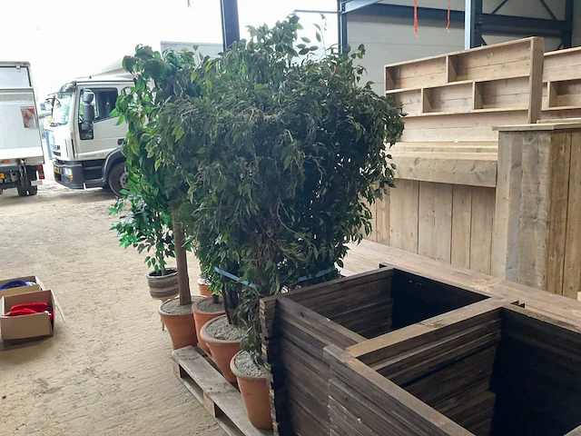 Kunststof plant in pot (10x) - afbeelding 4 van  4