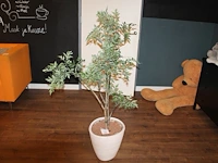 Kunststof plant in pot met hoogte 150 cm. - afbeelding 1 van  3
