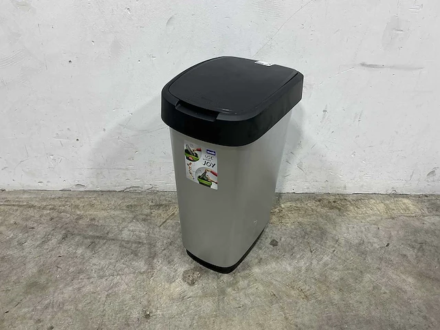 Kunststof prullenbak (19x) - afbeelding 1 van  2